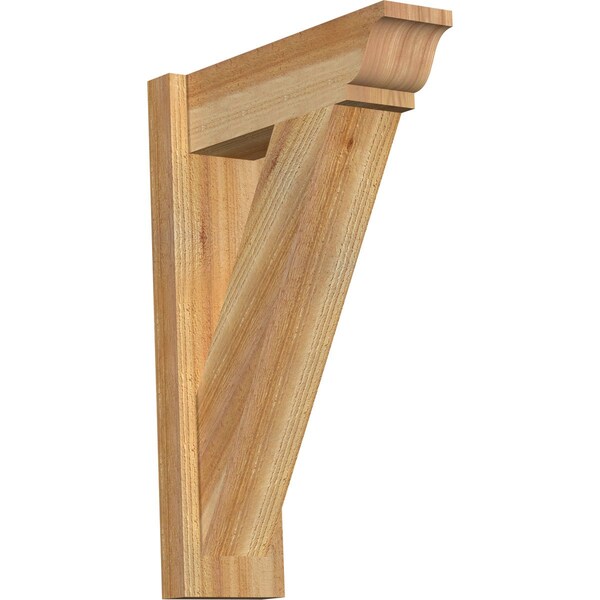 Ekena Millwork Traditional Rough Sawn Traditional Outlooker, Western Red Cedar, 6"W x 18"D x 26"H OUT06X18X26TRA01RWR - main